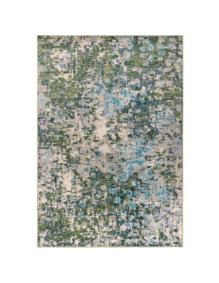 Add vibrant style to your space with the Colores Cloud Jungle CO09, a durable and stunning modern colourful area rug with an ab