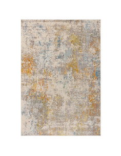 Tappeto moderno design con fantasia astratta, ideale per soggiorni contemporanei. Colori vivaci e materiali resistenti per un t