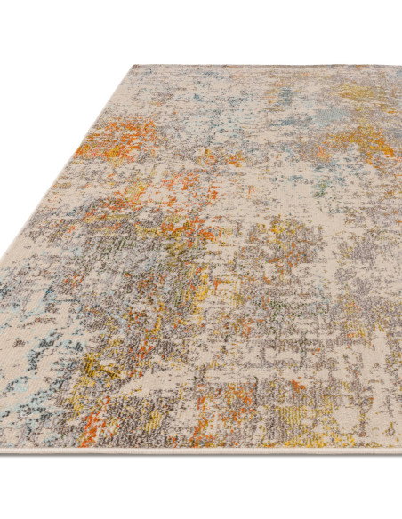 Elevate your space with the Colores Cloud Sunset CO10, a modern colourful area rug featuring a vibrant abstract design and dura