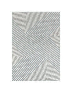 Tappeto Muse Blue Cross MU19: design geometrico e colori delicati per un salotto moderno e raffinato. Perfetto tra i tappeti mo