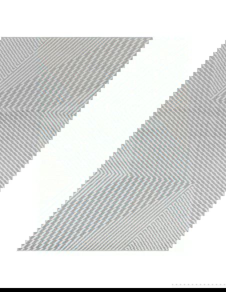 Tappeto Muse Blue Cross MU19: design geometrico e colori delicati per un salotto moderno e raffinato. Perfetto tra i tappeti mo