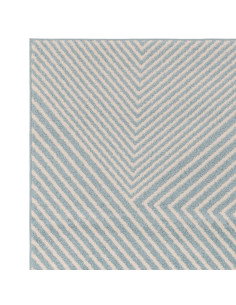 Tappeto Muse Blue Cross MU19: design geometrico e colori delicati per un salotto moderno e raffinato. Perfetto tra i tappeti mo 2