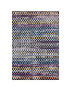 Tappeto Muse Check Bright MU30: design moderno e colorato, perfetto per soggiorni vivaci e contemporanei. Resistente e facile d