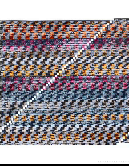 Tappeto Muse Check Bright MU30: design moderno e colorato, perfetto per soggiorni vivaci e contemporanei. Resistente e facile d