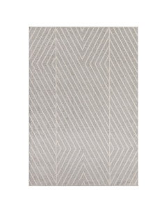 Tappeto Muse Grey Linear MU09: design geometrico e comfort per il soggiorno. Perfetto tra i tappeti moderni soggiorno dal tocco