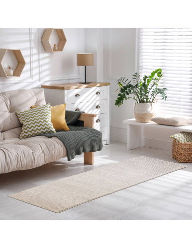 Tappeto Muse Grey Linear MU09: design geometrico e comfort per il soggiorno. Perfetto tra i tappeti moderni soggiorno dal tocco