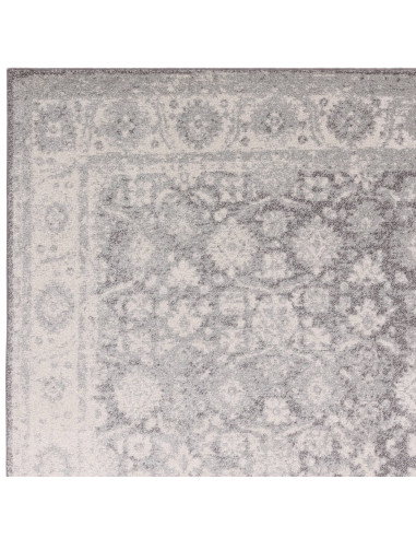 Tappeto Muse Heritage Grey MU27: design geometrico e colori neutri per tappeti moderni soggiorno eleganti, resistenti e facili