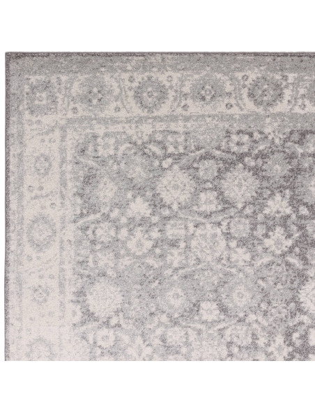 Elevate your space with the Muse Heritage Grey MU27, a modern designer rug blending subtle geometric patterns and durable, styl