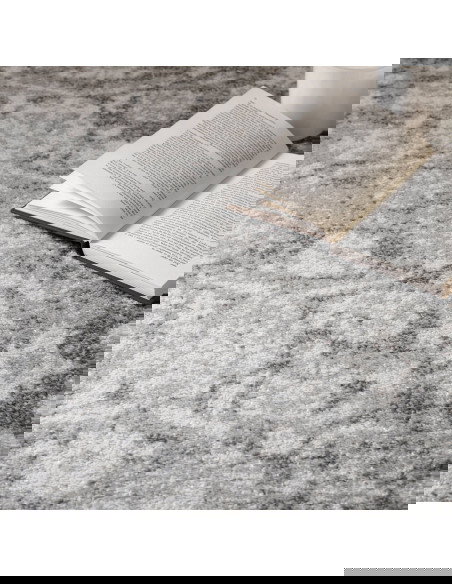 Tappeto Muse Heritage Grey MU27: design geometrico e colori neutri per tappeti moderni soggiorno eleganti, resistenti e facili