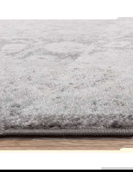 Tappeto Muse Heritage Grey MU27: design geometrico e colori neutri per tappeti moderni soggiorno eleganti, resistenti e facili