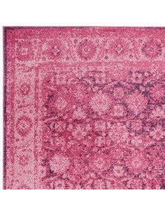 Tappeto Muse Heritage Pink MU28: design geometrico e colore vibrante per un soggiorno moderno e accogliente. Perfetto tra i tap 2