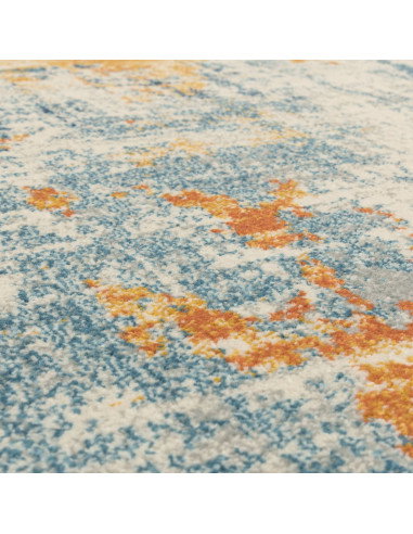 Tappeto moderno design Nova Illusion NV39: fantasia astratta, colori vibranti e facile manutenzione per un soggiorno elegante e