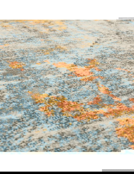 Tappeto moderno design Nova Illusion NV39: fantasia astratta, colori vibranti e facile manutenzione per un soggiorno elegante e