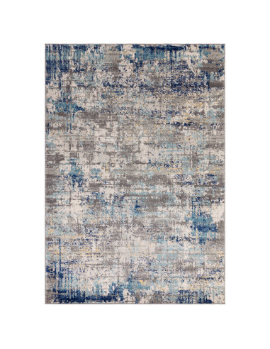 Elevate your space with the Nova Illusion NV40 modern area rug, featuring a durable, easy-to-clean abstract design perfect for