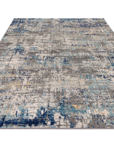 Elevate your space with the Nova Illusion NV40 modern area rug, featuring a durable, easy-to-clean abstract design perfect for