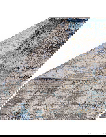 Tappeto moderno design Nova Illusion NV40: motivo astratto, resistente e versatile, perfetto per il soggiorno. Eleganza e prati