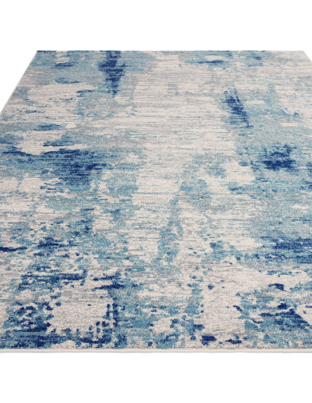 Discover the Nova Mirage NV36 modern area rug with an abstract design, durable polypropylene fiber, and low pile for easy livin