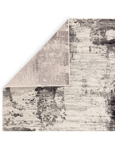 Tappeto moderno design Nova Mirage NV37: stile astratto, colori neutri e resistenza per un soggiorno elegante e funzionale. Con