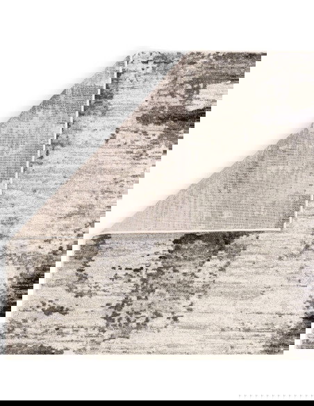 Tappeto moderno design Nova Mirage NV37: stile astratto, colori neutri e resistenza per un soggiorno elegante e funzionale. Con