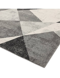 Tappeti moderni design: Nova NV02 Patio Grey unisce eleganza geometrica, resistenza e facilità di pulizia per un soggiorno cont 2