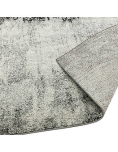 Elevate your space with the Nova NV03 Distress Grey modern area rug—durable, stylish, and easy living for contemporary interior