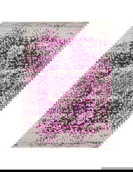 Brighten your space with the Nova NV08 Antique Fuchsia, a durable and stylish modern area rug featuring vibrant abstract design