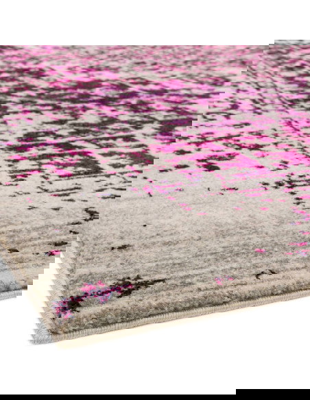Brighten your space with the Nova NV08 Antique Fuchsia, a durable and stylish modern area rug featuring vibrant abstract design