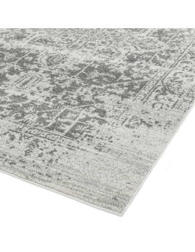 Nova NV10 Antique Grey: tappeto moderno soggiorno con design persiano, spessore 1.2 cm, resistente e facile da mantenere, per u