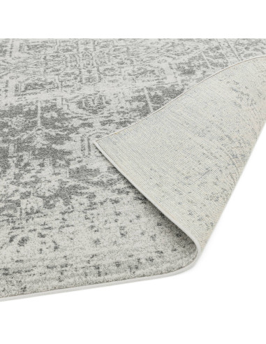 Discover the Nova NV10 Antique Grey rug—an elegant modern area rug blending classic Persian design with durable, easy living st