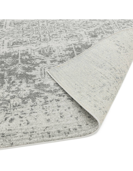 Discover the Nova NV10 Antique Grey rug—an elegant modern area rug blending classic Persian design with durable, easy living st
