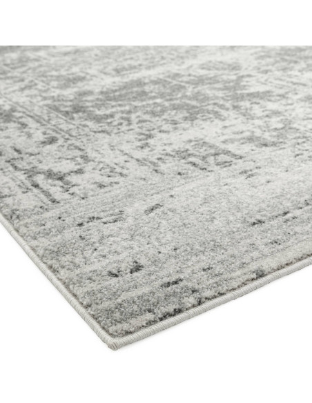 Discover the Nova NV10 Antique Grey rug—an elegant modern area rug blending classic Persian design with durable, easy living st