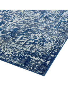 Tappeto Nova NV11 Antique Navy: eleganza e comfort con design persiano in blu navy, perfetto per tappeti moderni soggiorno resi 2