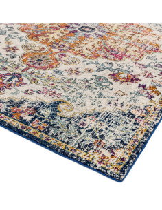 Tappeto Nova NV12 Medallion Multi: design moderno e colori vivaci, perfetto per soggiorni eleganti e accoglienti. Resistente e 2