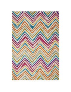 Tappeto moderno design Nova NV21 Rhythm Multi: colori vivaci e geometrie audaci per un soggiorno dinamico e di grande stile. Fa