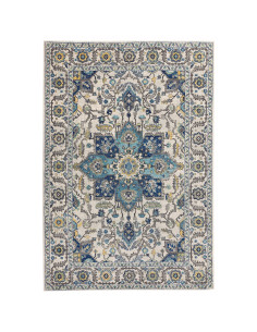 Elevate your space with the Nova NV25 Persian Blue rug, blending classic elegance and durability—perfect for modern area rugs a