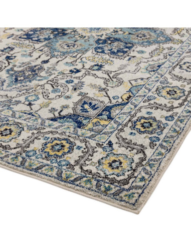 Tappeto Nova NV25 Persian Blue: eleganza e resistenza per tappeti moderni design, perfetto per il soggiorno con stile classico