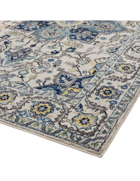 Elevate your space with the Nova NV25 Persian Blue rug, blending classic elegance and durability—perfect for modern area rugs a