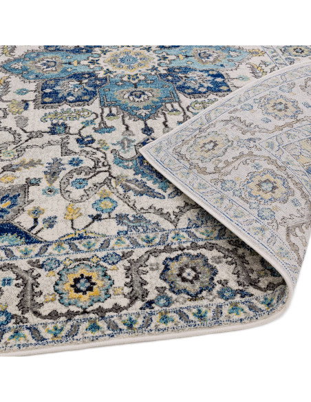 Elevate your space with the Nova NV25 Persian Blue rug, blending classic elegance and durability—perfect for modern area rugs a