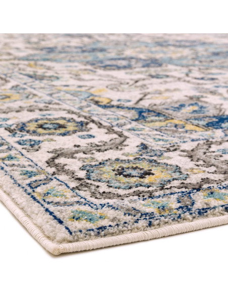 Elevate your space with the Nova NV25 Persian Blue rug, blending classic elegance and durability—perfect for modern area rugs a