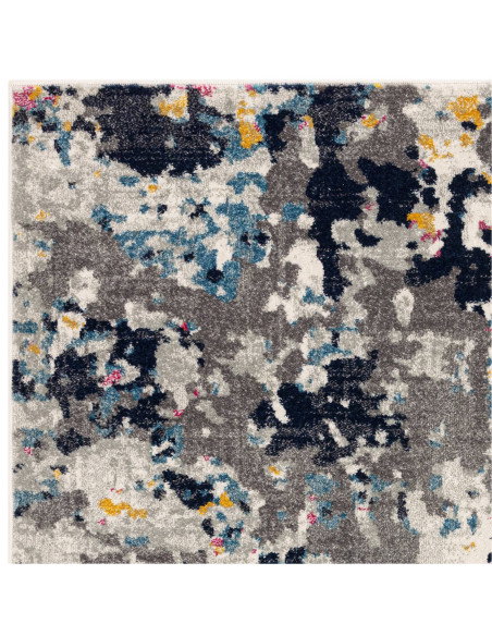 Tappeto moderno design Nova Palette NV38: fantasia astratta e colori vibranti, perfetto per soggiorni contemporanei e facili da