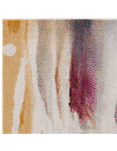 Discover the Nova Vista NV42 modern area rug with vibrant abstract design, durable polypropylene, and easy care for stylish, la