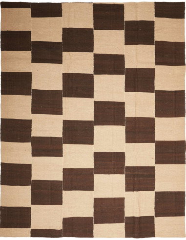 Kilim Kavir 222x285 Cm Kilim Kavir Persia Hand-carded Wool