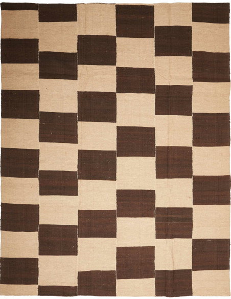 Kilim Kavir 222x285 Cm Kilim Kavir Persia Lana Cardata A