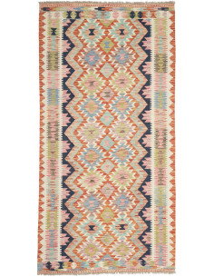 Kilim 101x198 Cm Kilim, Afghanistan, Lana Cardata A Mano,