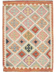 Kilim 102x147 Cm Kilim Afghanistan Lana Cardata A Mano