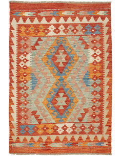 Kilim 86x126 Cm Kilim, Afghanistan, Hand-carded Wool, Cotton