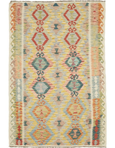Kilim 121x181 Cm Kilim Afghanistan Lana Cardata A Mano