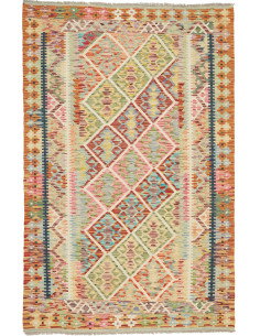 Kilim 121x186 Cm Kilim, Afghanistan, Lana Cardata A Mano