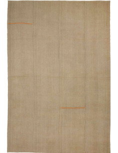 Kilim 200x295 Cm Kilim Persiano Tessitura Piana Lana Beige