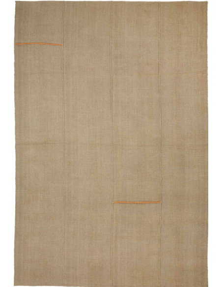 Kilim 200x295 Cm Kilim Persiano Tessitura Piana Lana Beige